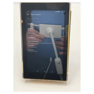 Amazon Fire‎ 7 Tablet 7th Gen Yellow WiFi Case & Charger